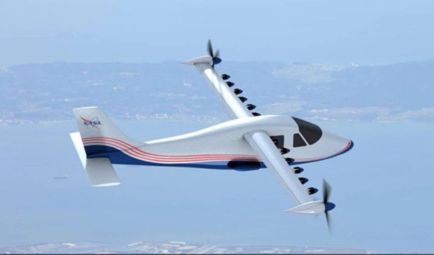 Máy bay X-57 Maxwell chạy hoàn toàn bằng điện do NASA phát triển.